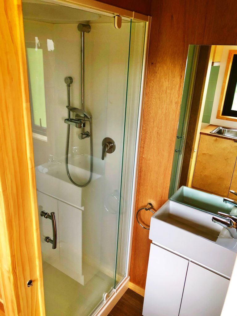 Tiny Home Bathroom, Ply Bathroom