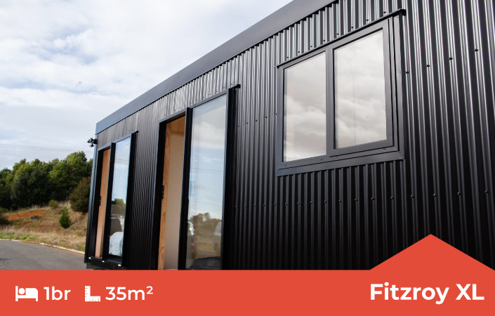 The Fitz Roy XL Two Bedroom Tiny Home by Fox Cabins, Raglan