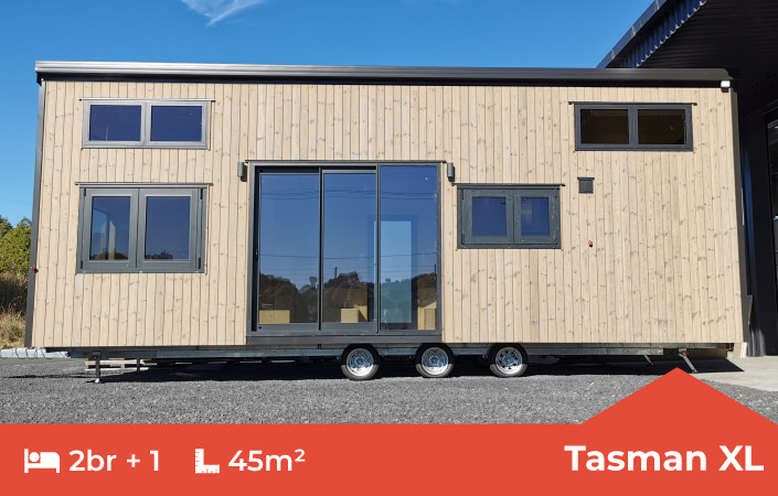 The Tasman XL Two Bedroom Tiny Home by Fox Cabins Raglan